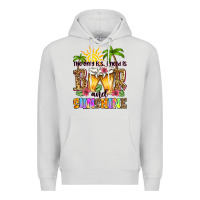 Dove Grey the only b.s. i need is beer and sunshine Premium Hoodie - Zillion Design Studio