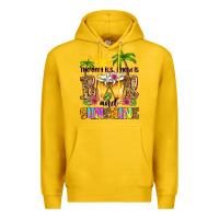 Lemon the only b.s. i need is beer and sunshine Premium Hoodie - Zillion Design Studio