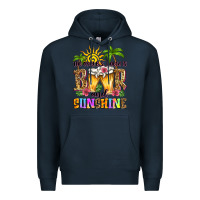 Navy the only b.s. i need is beer and sunshine Premium Hoodie - Zillion Design Studio