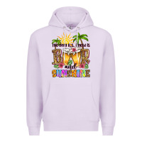 Lilac the only b.s. i need is beer and sunshine Premium Hoodie - Zillion Design Studio