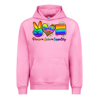 Peace Love Equality Urban Hoodie | Teevron