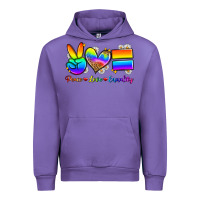 Tulip peace love equality Urban Hoodie - Zillion Design Studio