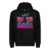 Black Girl Check Those Boobies Premium Hoodie - texasbilliewilder