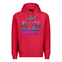 Cardinal Girl Check Those Boobies Premium Hoodie - texasbilliewilder