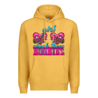 Mustard Girl Check Those Boobies Premium Hoodie - texasbilliewilder