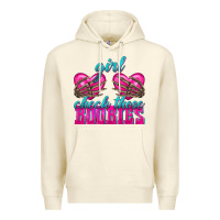 Sandshell Girl Check Those Boobies Premium Hoodie - texasbilliewilder