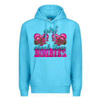 Ocean Blue Girl Check Those Boobies Premium Hoodie - texasbilliewilder