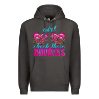 Smoke Girl Check Those Boobies Premium Hoodie - texasbilliewilder