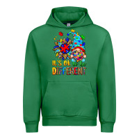Emerald it's ok to be different autism gnome Urban Hoodie - Zillion Design Studio