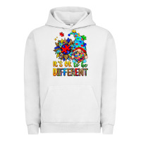 Pigment Lunar Rock it's ok to be different autism gnome Urban Hoodie - Zillion Design Studio
