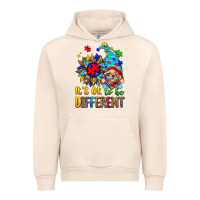 Sandshell it's ok to be different autism gnome Urban Hoodie - Zillion Design Studio