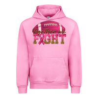 Fuchsia Pink Together We Fight Urban Hoodie - texasbilliewilder