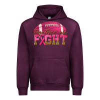 Mauve Wine Together We Fight Urban Hoodie - texasbilliewilder