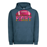 Pigment Midnight Navy Together We Fight Urban Hoodie - texasbilliewilder