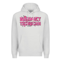 Dove Grey Breast Cancer Pharmacy Technician Premium Hoodie - texasbilliewilder