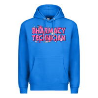 True Royal Breast Cancer Pharmacy Technician Premium Hoodie - texasbilliewilder