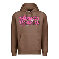 Chestnut Breast Cancer Pharmacy Technician Premium Hoodie - texasbilliewilder