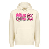 Sandshell Breast Cancer Pharmacy Technician Premium Hoodie - texasbilliewilder