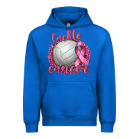 Cobalt Tackle Cancer Volleyball Urban Hoodie - texasbilliewilder