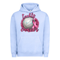Pigment Grape Ice Tackle Cancer Volleyball Urban Hoodie - texasbilliewilder