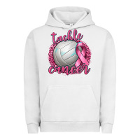 Pigment Lunar Rock Tackle Cancer Volleyball Urban Hoodie - texasbilliewilder