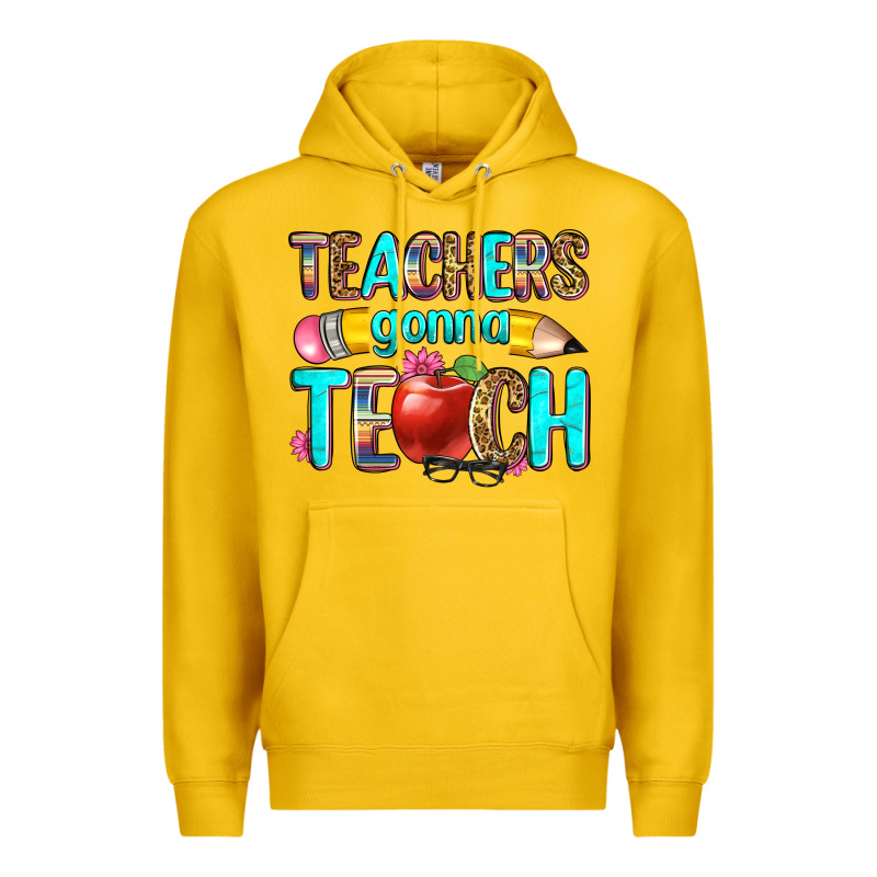 Teachers Gonna Teach Premium Hoodie by Zillion Design Studio | Teevron
