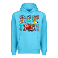Ocean Blue teachers gonna teach Premium Hoodie - Zillion Design Studio