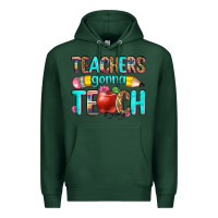 Sports Green teachers gonna teach Premium Hoodie - Zillion Design Studio