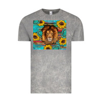 Cloud Rock western lion tumbler Vintage Tee - Artiststas