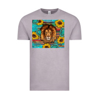 Vintage Zinc western lion tumbler Vintage Tee - Artiststas