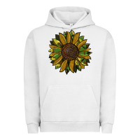 Pigment Lunar Rock camouflage flitter sunflowers Urban Hoodie - RanaPortraitStore