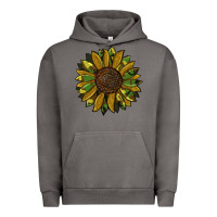 Pigment Tornado camouflage flitter sunflowers Urban Hoodie - RanaPortraitStore