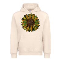 Sandshell camouflage flitter sunflowers Urban Hoodie - RanaPortraitStore