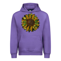 Tulip camouflage flitter sunflowers Urban Hoodie - RanaPortraitStore