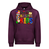 Mauve Wine i teach au some kids Urban Hoodie - Zillion Design Studio