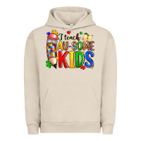 Pigment French Oak i teach au some kids Urban Hoodie - Zillion Design Studio