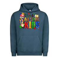 Pigment Midnight Navy i teach au some kids Urban Hoodie - Zillion Design Studio
