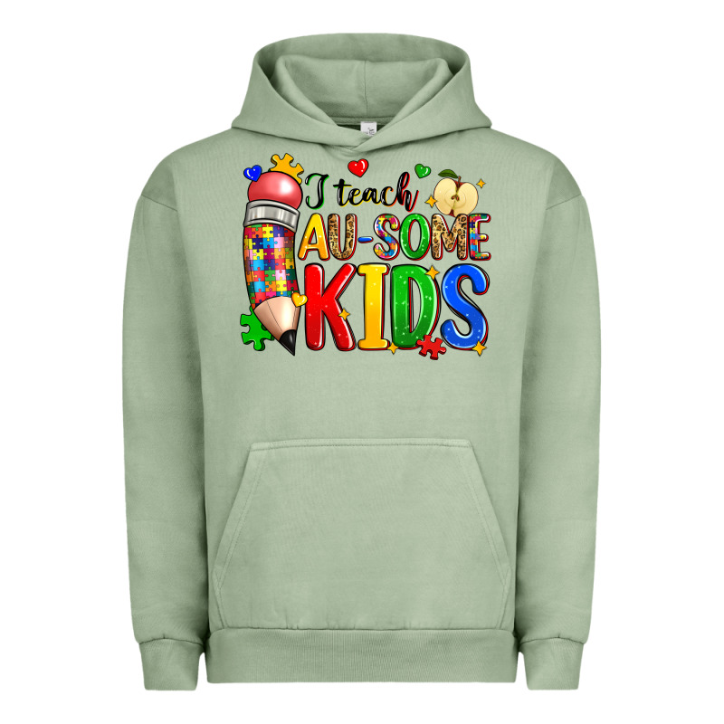 I Teach Au Some Kids Urban Hoodie by Zillion Design Studio | Teevron