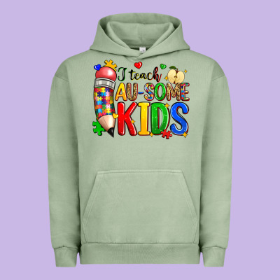 I Teach Au Some Kids Urban Hoodie Designed By Zillion Design Studio