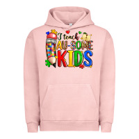 Pigment Salmon i teach au some kids Urban Hoodie - Zillion Design Studio