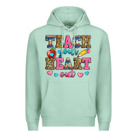 Seafoam teach your heart out Premium Hoodie - Zillion Design Studio