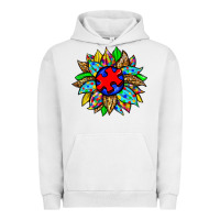 Pigment Lunar Rock autism sunflower Urban Hoodie - Zillion Design Studio