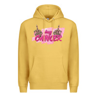 Antique Gold Hey Cancer Premium Hoodie - texasbilliewilder