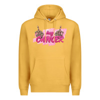 Mustard Hey Cancer Premium Hoodie - texasbilliewilder