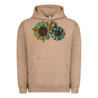 Pigment Burro western sunflowers Urban Hoodie - RanaPortraitStore