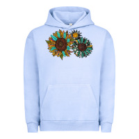 Pigment Grape Ice western sunflowers Urban Hoodie - RanaPortraitStore