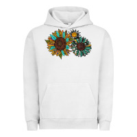 Pigment Lunar Rock western sunflowers Urban Hoodie - RanaPortraitStore