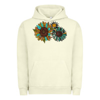 Pigment Pistachio western sunflowers Urban Hoodie - RanaPortraitStore