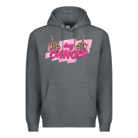 Rock Hey Cancer Premium Hoodie - texasbilliewilder