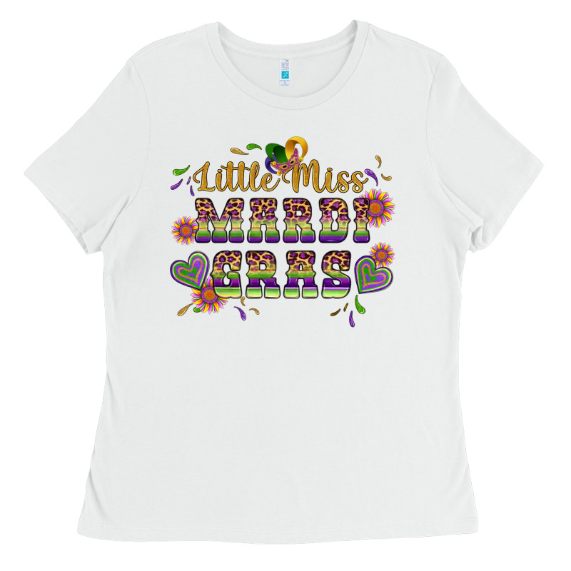 Little Miss Mardi Gras Ladies Tee by Artiststas | Teevron